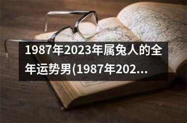 1987年2023年属兔人的全年运势男(1987年2023年属兔人的全年运势)
