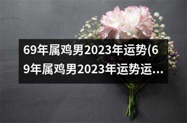69年属鸡男2023年运势(69年属鸡男2023年运势运程)
