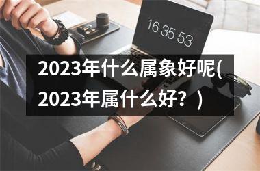 2023年什么属象好呢(2023年属什么好？)