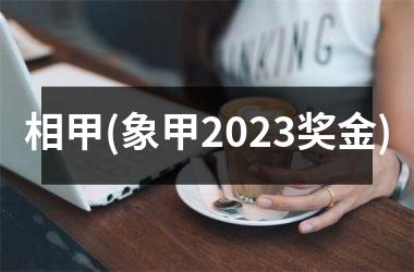相甲(象甲2023奖金)